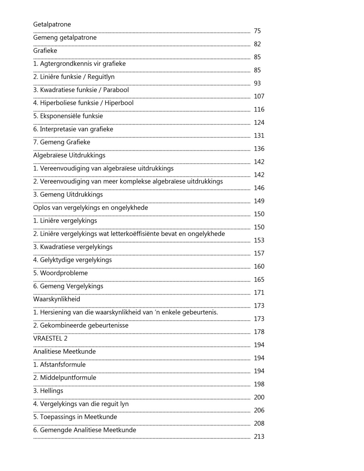 Graad 10 Notaboek of Werkboek - Image 3